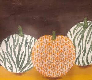 Funky Pumpkins Art